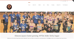 Desktop Screenshot of devildogderbydames.com